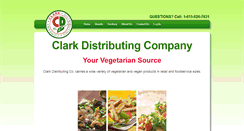 Desktop Screenshot of clarkdistributing.com