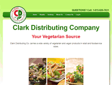 Tablet Screenshot of clarkdistributing.com
